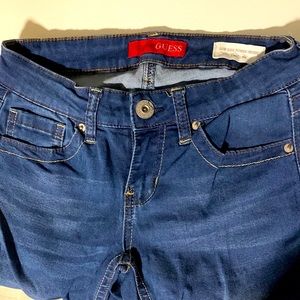 Guess blue jeans